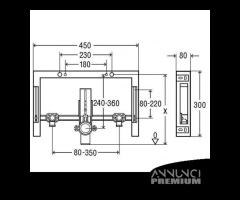 Modulo per bidet sospeso Viega Mono Tec - 648800