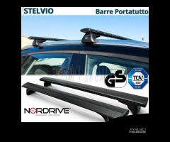 Barre da Tetto + Portasci per Alfa Romeo Stelvio