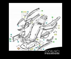 Scudo inferiore del puntone per Piaggio NRG Power