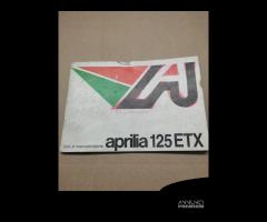 uso e manutenzione Aprilia 125 etx