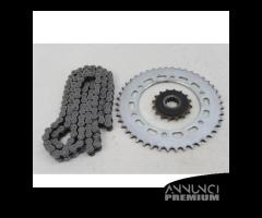 KIT CATENA CORONA PIGNONE HONDA CBR 600 F 2001 200