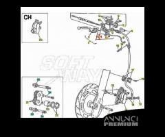 Perno fissaggio leva Cagiva Elefant Mito Raptor -