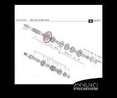 Ingranaggio 1 velocità albero secondario 34 denti