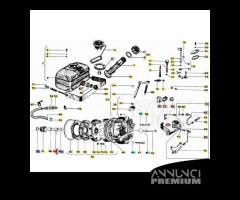 Bussola campana frizione Piaggio Ape Car MP TM 222