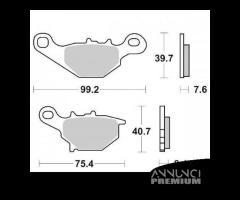 Pastiglie freno Suzuki TR Street Marig