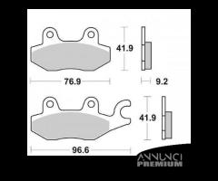 Pastiglie freno Honda VT C Shadow VLC Varadero - S