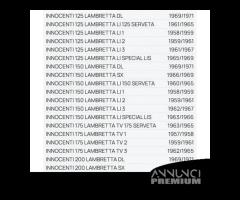 Pignone con albero 15 denti Lambretta Li TV DL SX