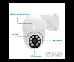 Telecamera interna esterna ahd 1080p ip cavo ptz