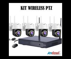 Kit Wireless Ptz 4 Telecamere Full Hd 1080p F - 1