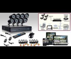 Kit videosorveglianza 8 canali completo 1080p