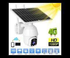 Telecamera 4g/wifi solare motorizzata ptz 1080p F