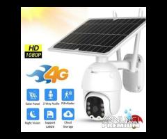 Telecamera 4g/wifi solare motorizzata ptz 1080p F