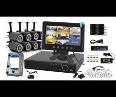 Kit completo Hdd 1080p Full-HD 8 telecamere icloud