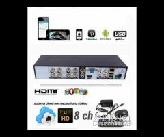 Kit completo Hdd 1080p Full-HD 8 telecamere icloud