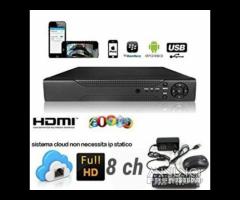 Kit completo Hdd 1080p Full-HD 8 telecamere icloud