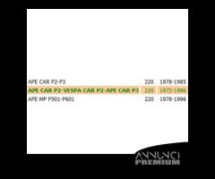 Fanalini posteriori Piaggio Ape MP e Car 155634 -