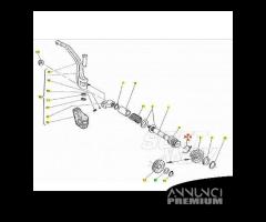 Molla ingranaggio avviamento Husqvarna 800038613