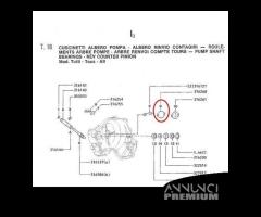 Coperchio pompa acqua Gilera RRT RX RV FB