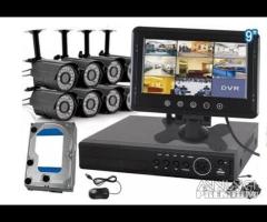 Kit 4 canali videosorveglianza AHD 1080p CN