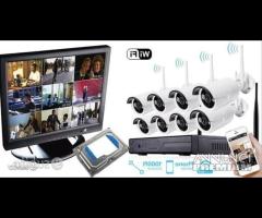 Videosorveglianza ahd 8 wireless telecamera PT