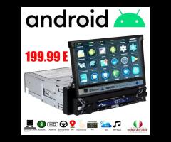 STEREO ANDROID 7'' SCOMPARSA 1DIN GPS Android BG