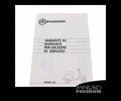 Variante manuale stazioni di servizio Piaggio Vesp