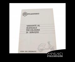 Variante manuale stazioni servizio Piaggio Vespa 5