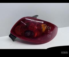 STOP FANALE POSTERIORE DESTRO PEUGEOT 206 1Â° Seri - 1