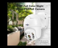 Telecamera ip Poe Ptz 2mpx 4X Zoom H.265 1080P ip - 1