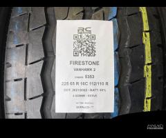 4 GOMME USATE FIRESTONE 225 65 R 16C 112/110 R-EST