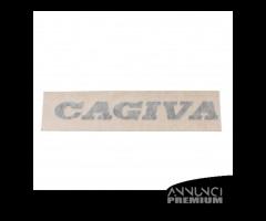 Adesivo scritta Cagiva piccolo 70x8 mm - 61602