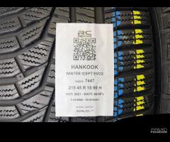 4 GOMME USATE 215/45R16 90 H HANKOOK - INVERNALI