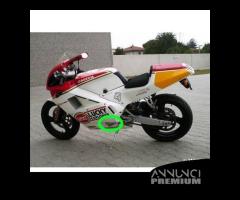 Adesivo Agip sinistro Cagiva Mito Racing 125 1991