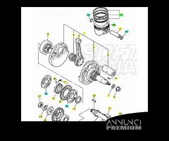 Ingranaggio contralbero 44 denti Yamaha XT TT