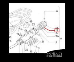 Fascetta terminale silenziatore Cagiva SXT Elefant