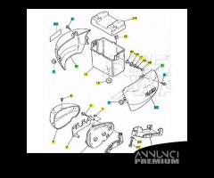 Staffa pannello filtro aria Yamaha XV Virago