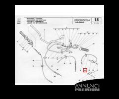 Corda comando aria Cagiva Ala Rossa 350 - 39180