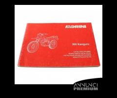 Catalogo ricambi Moto Morini Kanguro 350 1 serie