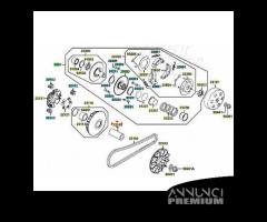 Bussola semipuleggia scooter Kymco 250