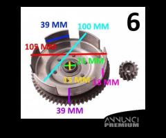 Campana frizione Minarelli P3 da 13 e 60 denti eli - 9