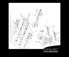 Braccio oscillante Malaguti Madison 250 - 18301200