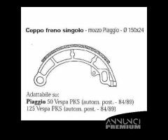 Ceppo freno posteriore Vespa PK XL e FL2 Automatic