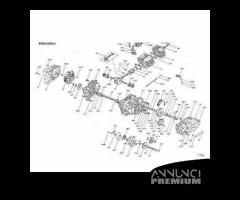 Semicarter centrale lato Volano per FBM V1 V1A KS