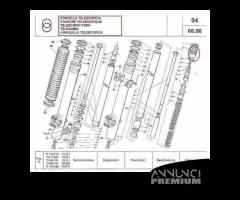 Tappo stelo forcella Gilera Dakora ER e XRT 318762