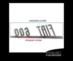 Scritta Emblema Targhetta Fiat 600