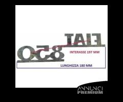 Scritta Emblema Targhetta auto Fiat 850