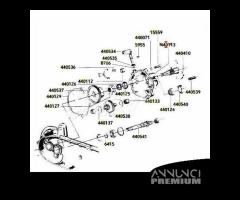 Coperchio ingranaggi trasmissione Puch 440113