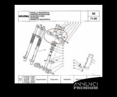 Staffa superiore sterzo Gilera RRT RTX RX ARIZONA