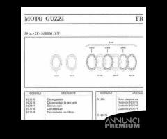 Serie dischi frizione Moto Guzzi Nibbio