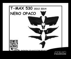 KIT CARENE TMAX 530 NERO OPACO 10 PEZZI DAL 2012 A